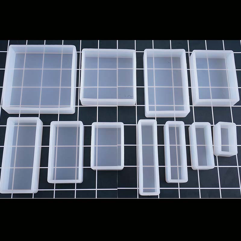 Resin Art Cube - 1PC Cube Cuboid Pendant DIY Necklace