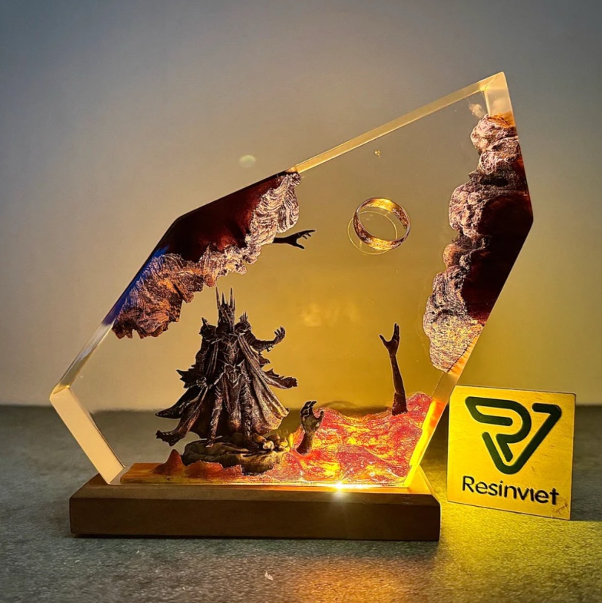 Resin Art Decoration Items - 2026 New Demon Realm Organism Resin