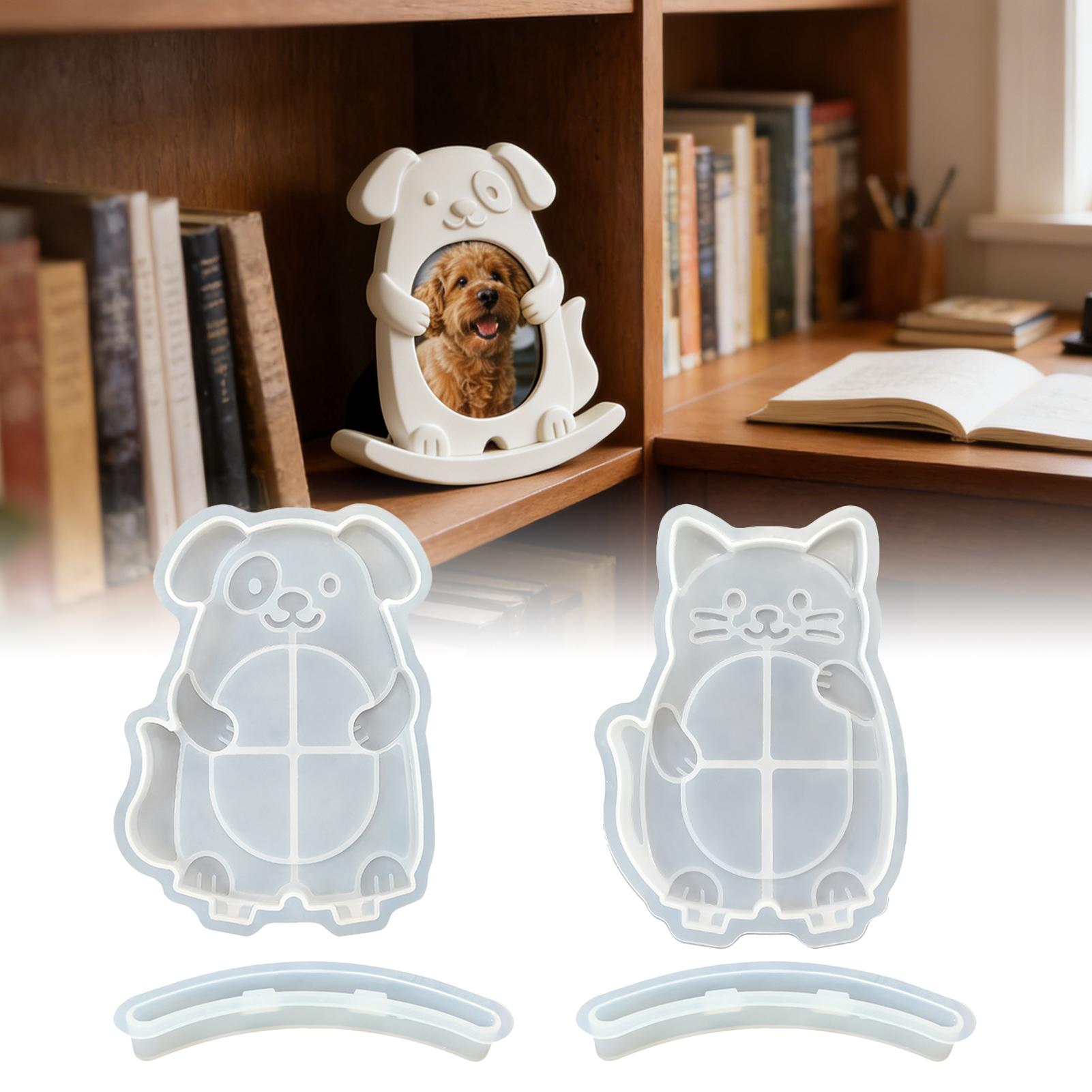 Resin Art Frame - Silicone Resin Molds Easy Release Dog