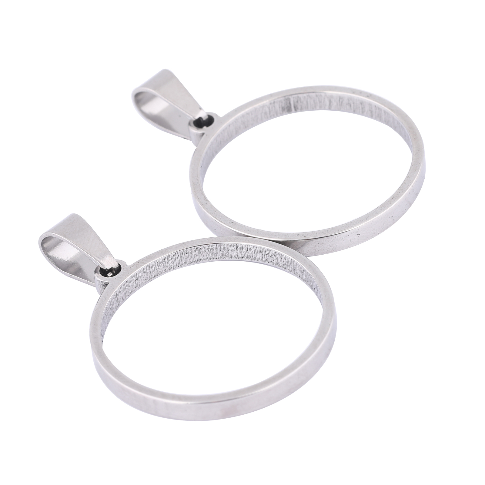Bezels Pendant Resin - 10pcs Round Deep 25mm Open Bezel