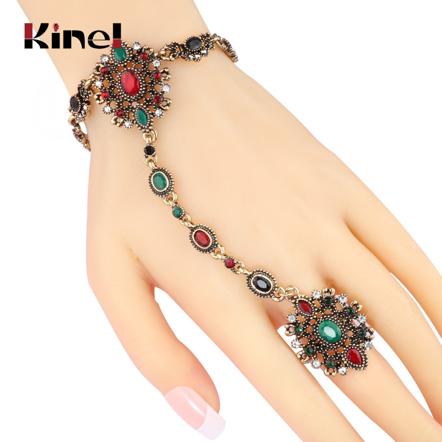 Kinel Unique Bracelet link Rin - Resin Art Ring 评论和价格
