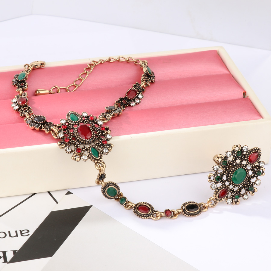 Kinel Unique Bracelet link Rin - Resin Art Ring 评论和价格