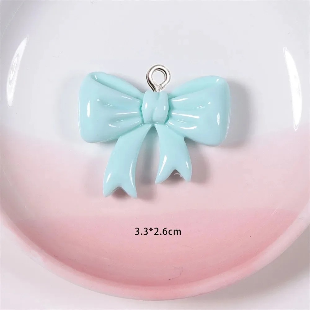 10 Pieces Candy Color Bow Resi - Resin Art Box 评论和价格