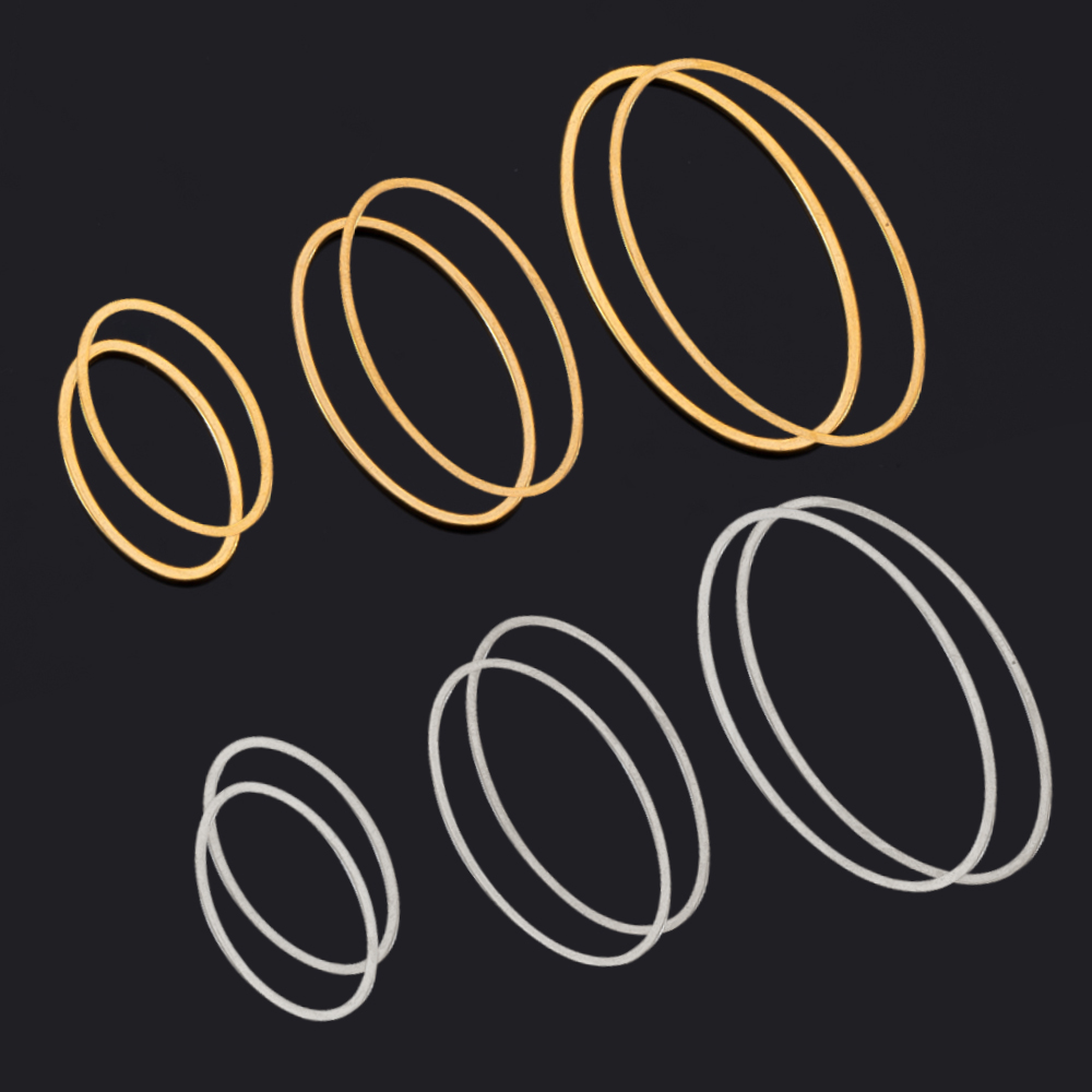 10pcs Stainless Steel Oval Cha - Bezels Pendant Resin 评论和价格