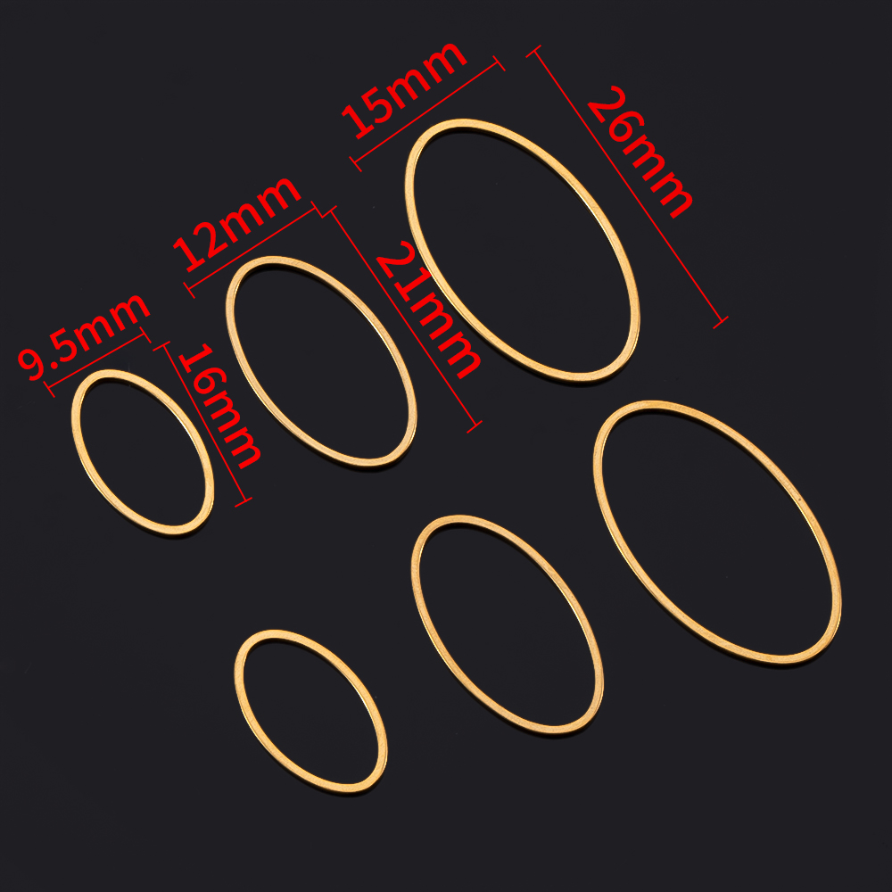 10pcs Stainless Steel Oval Cha - Bezels Pendant Resin 评论和价格
