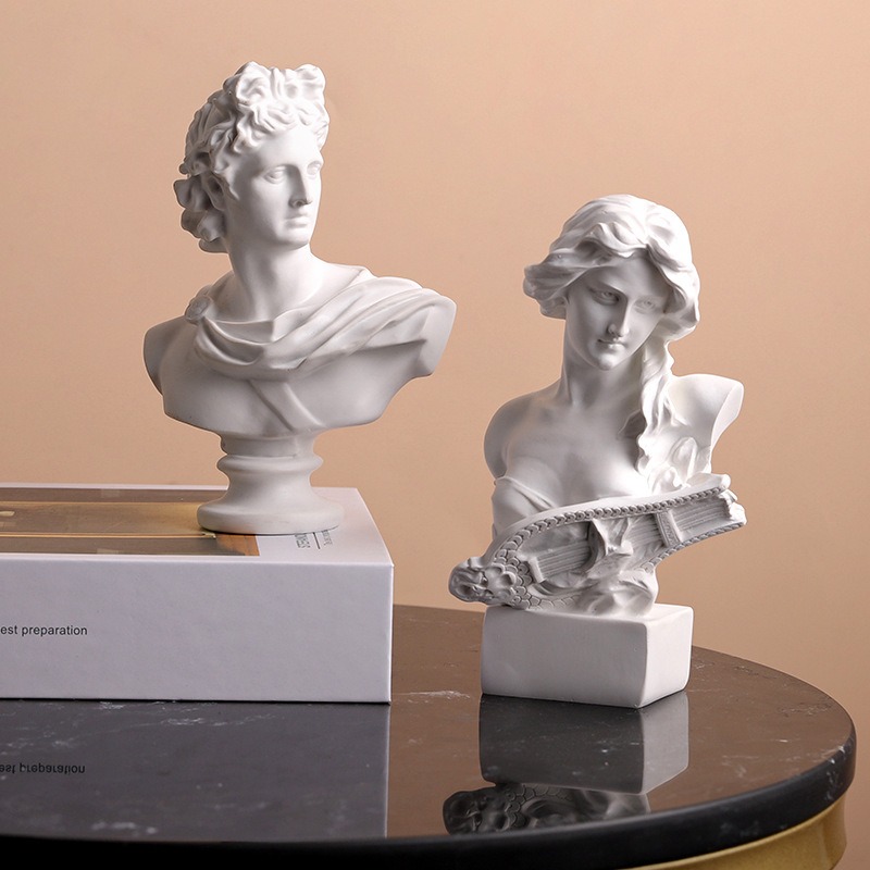 Nordic Greek Character Statue  - Resin Art Studio 评论和价格