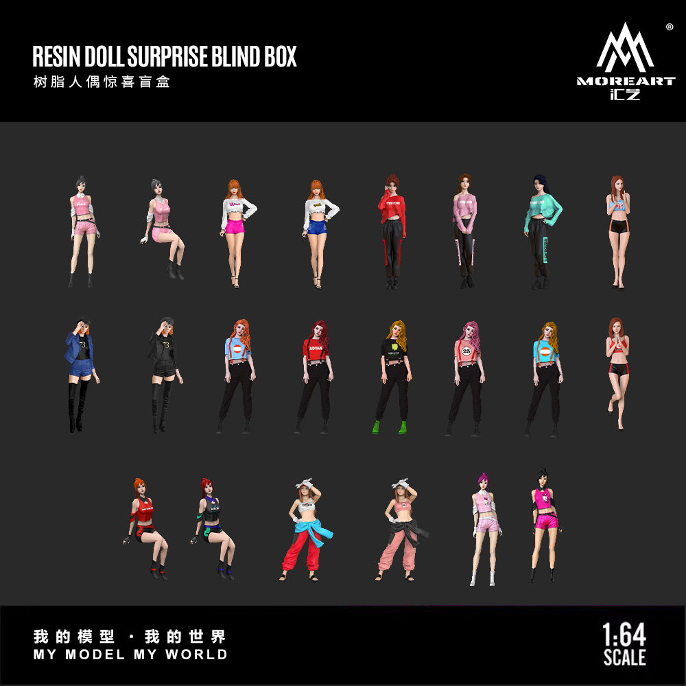 More Art 1:64  Handmade Resin  - Resin Art Box 评论和价格