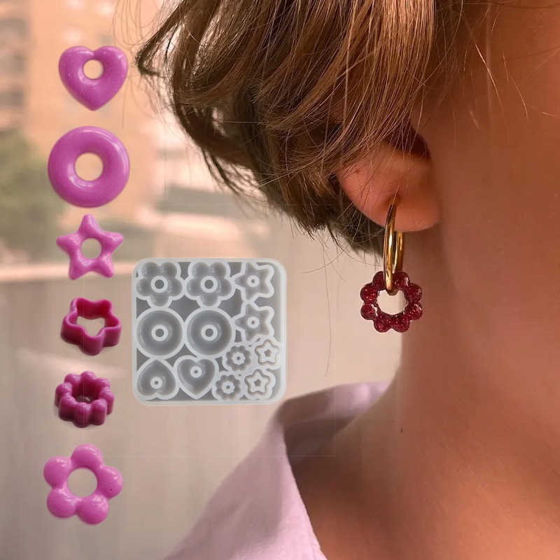 3D Multifuntional Jewelry Mold - Resin Art Ring 评论和价格