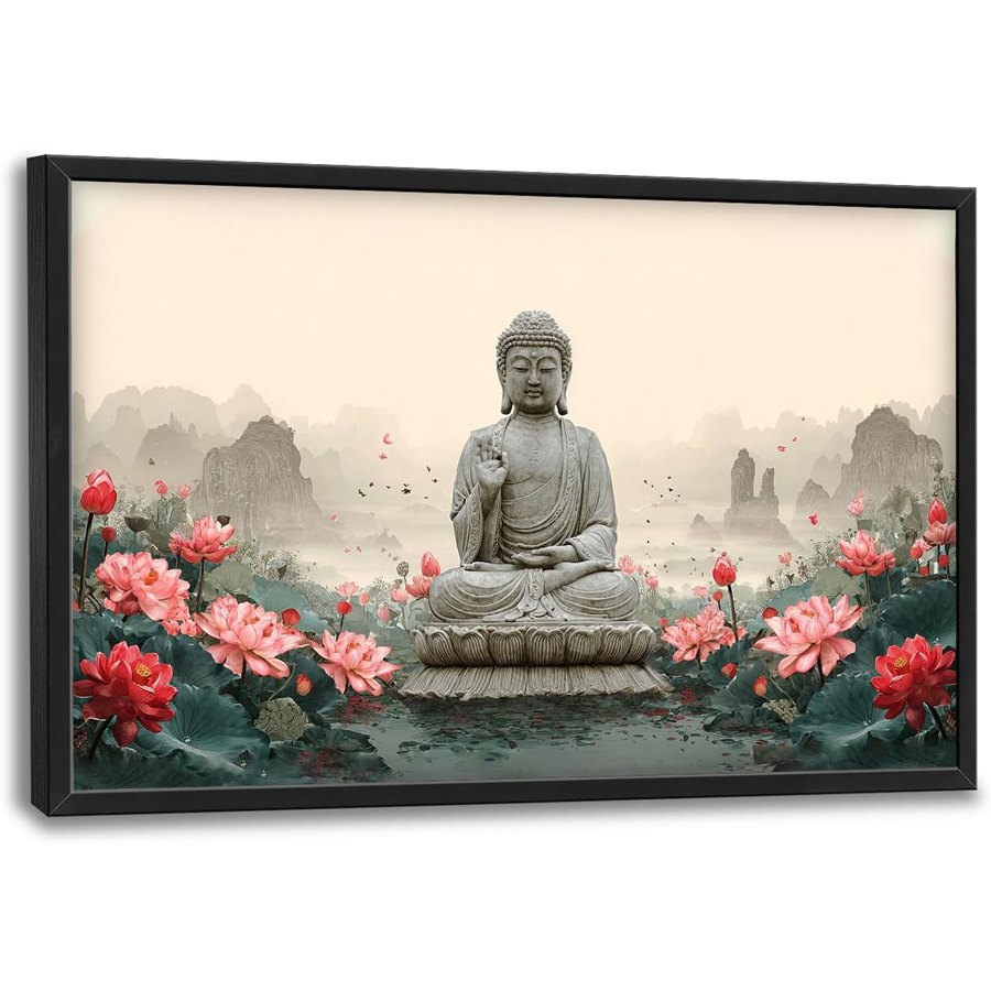 Large Buddha statue 5D mosaic  - Resin Art Studio 评论和价格