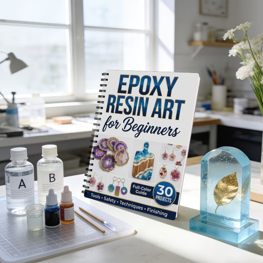 Step-by-Step Epoxy Resin Art H - Resin Art Tutorial 评论和价格