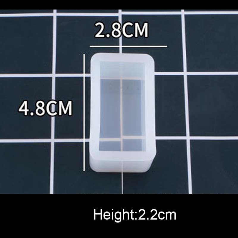 1PC Cube Cuboid Pendant DIY Ne - Resin Art Cube 评论和价格