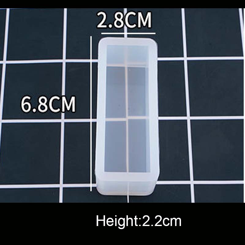 1PC Cube Cuboid Pendant DIY Ne - Resin Art Cube 评论和价格