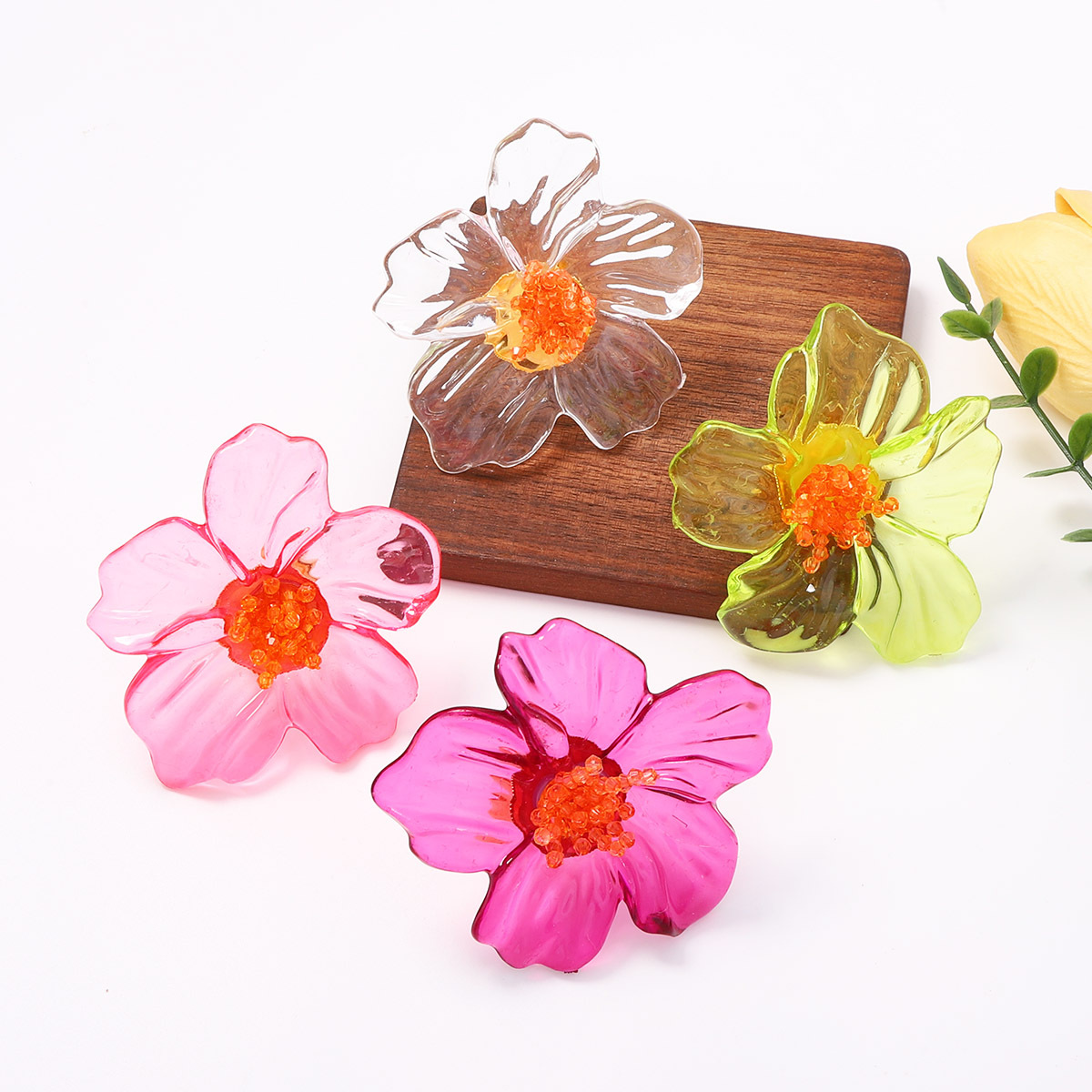 Sweet Cute Colorful Resin Flow - Resin Art Ring 评论和价格