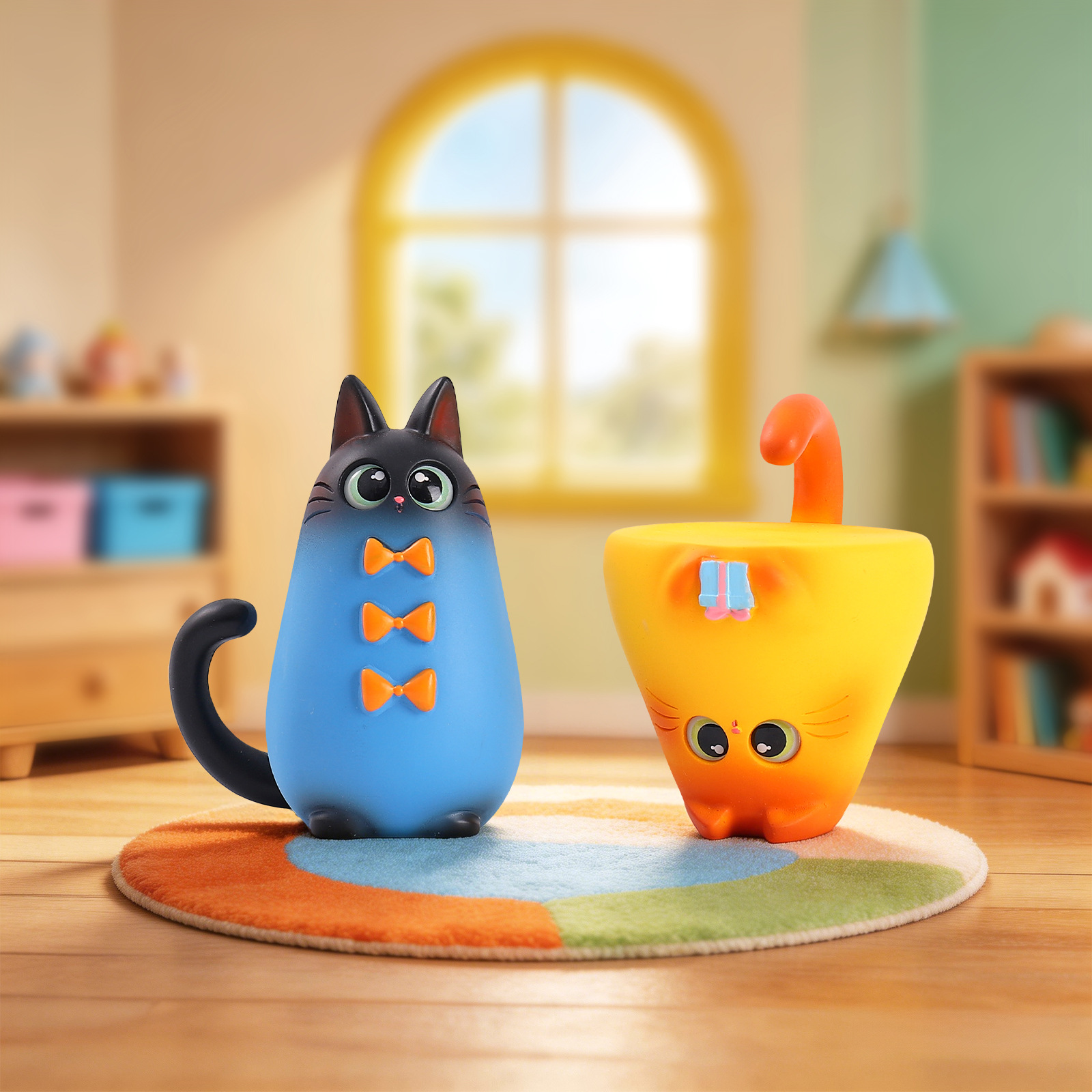 Blind Box Cat Figurine Resin C - Resin Art Decoration Items 评论和价格