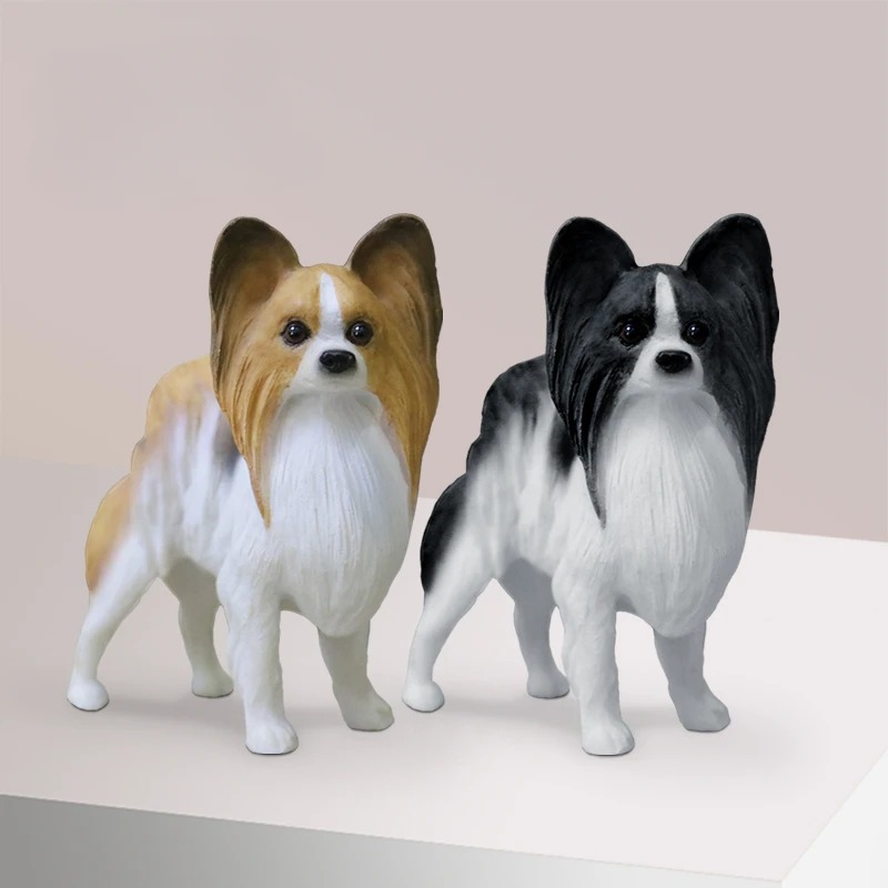1/6 Scale Simulated Papillon B - Resin Art Decoration Items 评论和价格