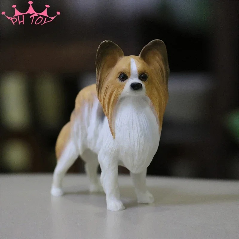 1/6 Scale Simulated Papillon B - Resin Art Decoration Items 评论和价格