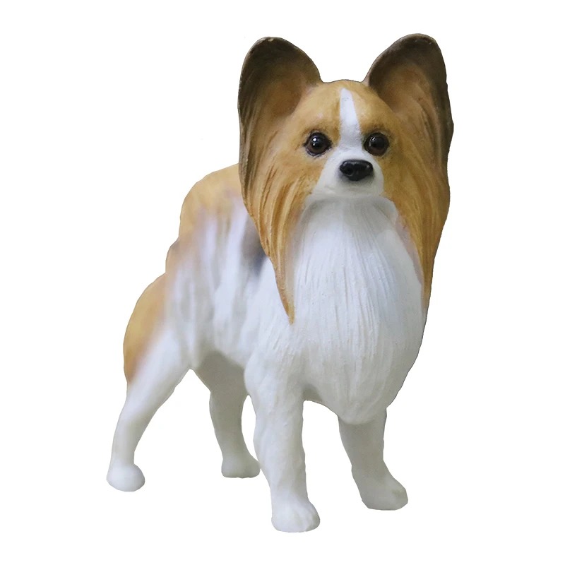 1/6 Scale Simulated Papillon B - Resin Art Decoration Items 评论和价格