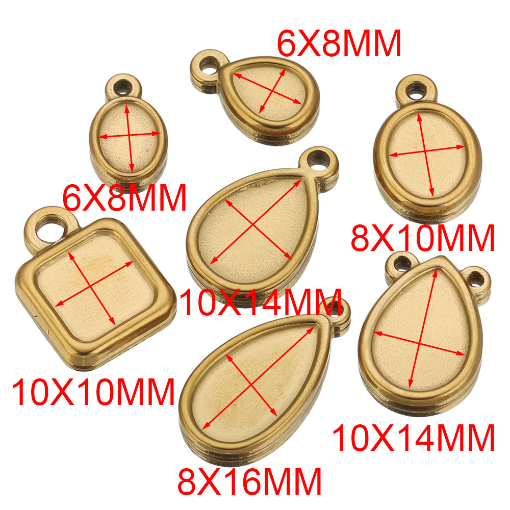 5pcs Stainless Steel Square Dr - Resin Art Box 评论和价格