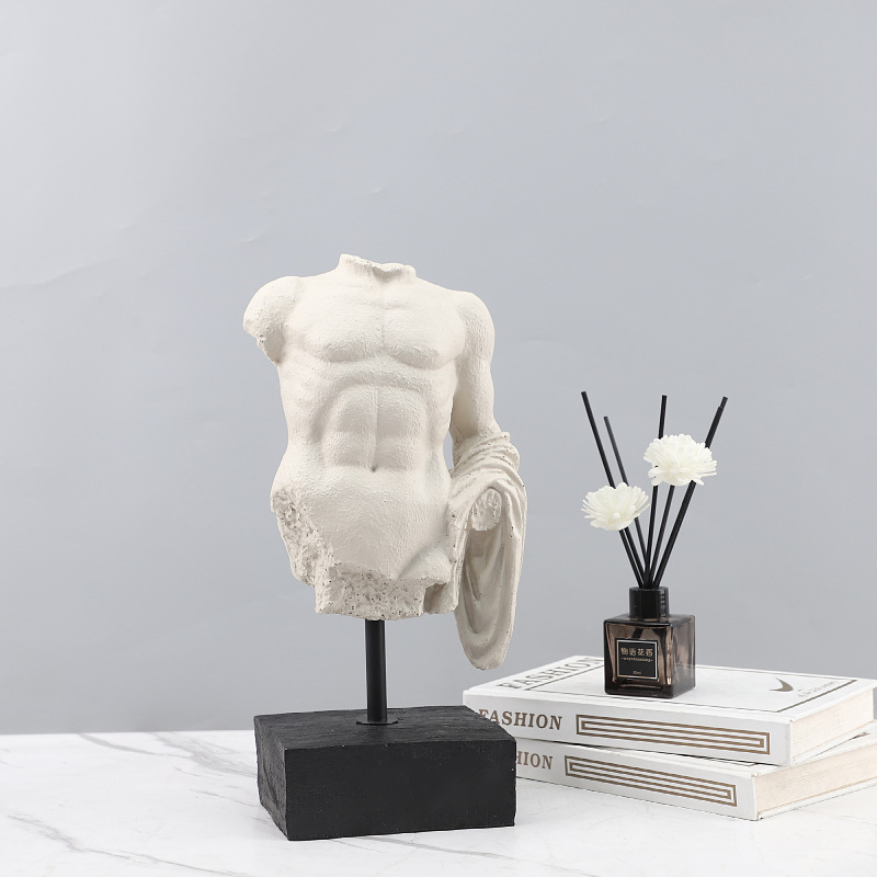 Nordic creative half-figure sc - Resin Art Decoration Items 评论和价格