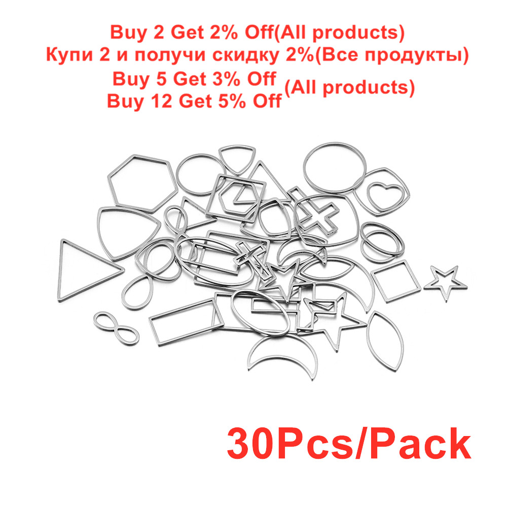 30pcs/lot Border Mold Geometri - Bezels Pendant Resin 评论和价格