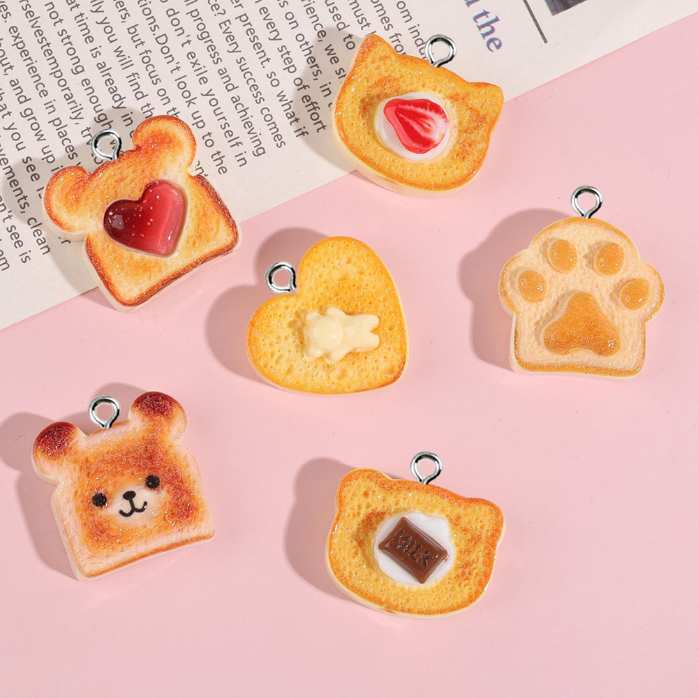10pcs Heart Bear Cat Animal Sh - Resin Art Box 评论和价格