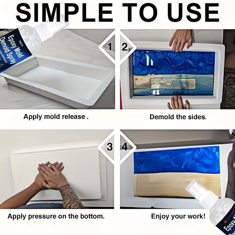 Epoxy Mold Demold Spray Resin  - Release Spray Silicone 评论和价格
