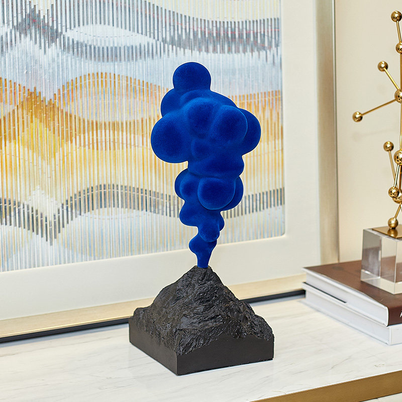 Klein Blue Abstract Volcanic C - Resin Art Studio 评论和价格