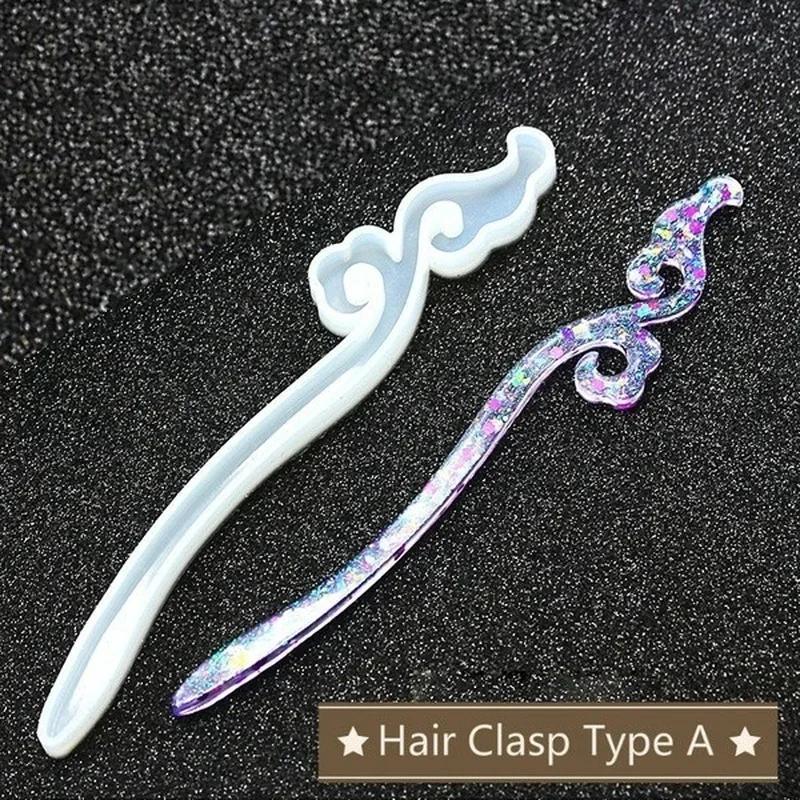 New Transparent Hairpin Silico - Resin Art Box 评论和价格