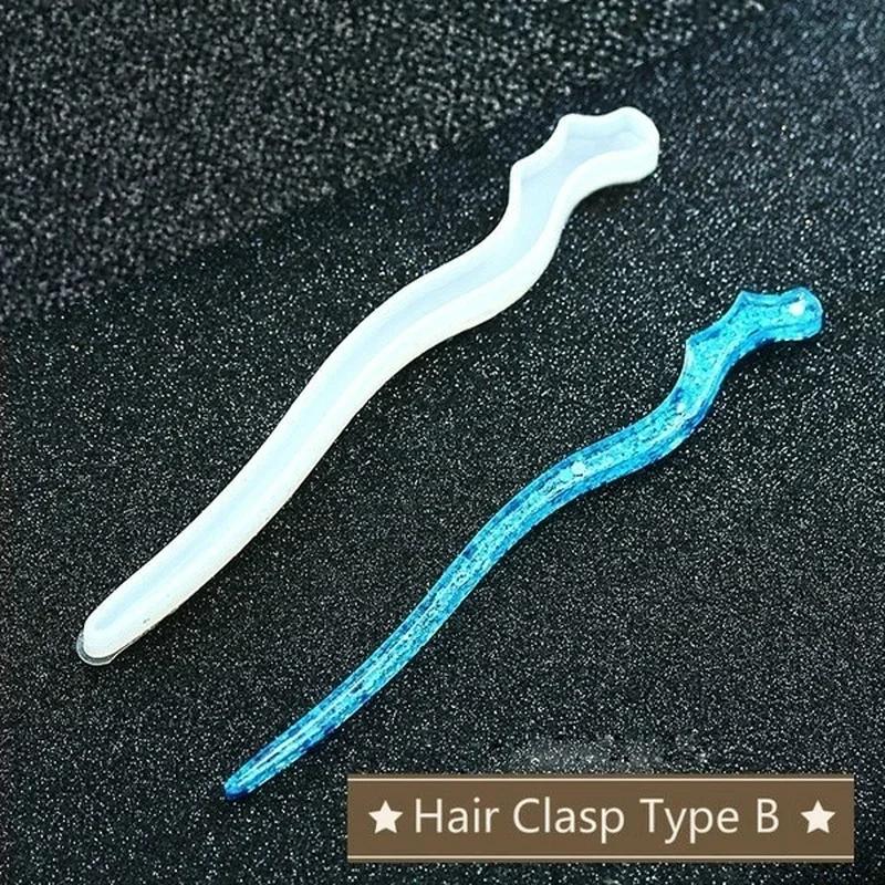 New Transparent Hairpin Silico - Resin Art Box 评论和价格