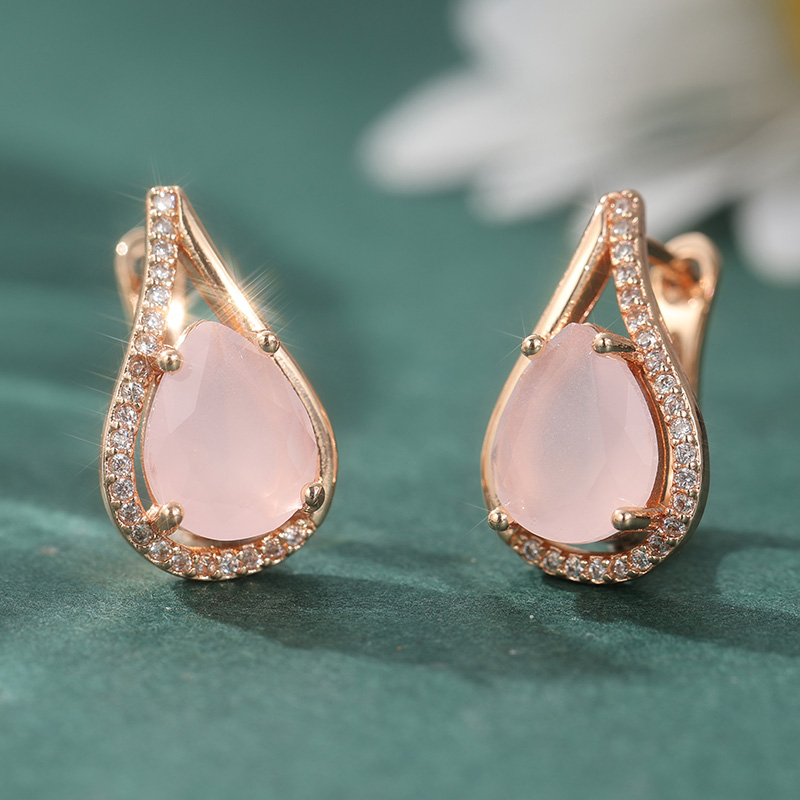 Elegant Charm Pink Synthetic O - Resin Art Ring 评论和价格