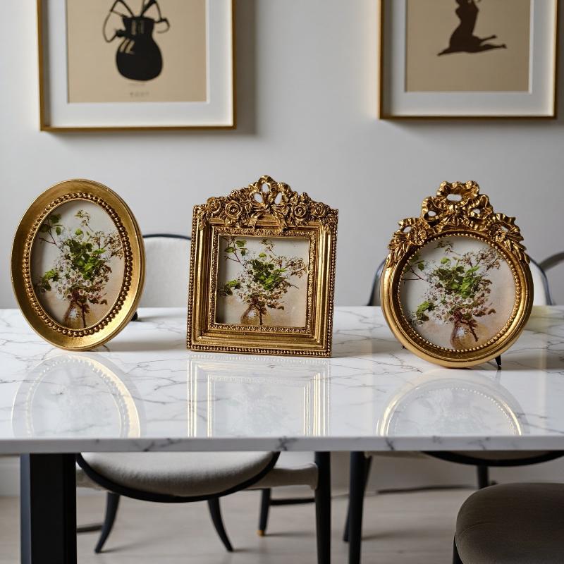For Desk Wall Decoration Oval  - Resin Art Frame 评论和价格