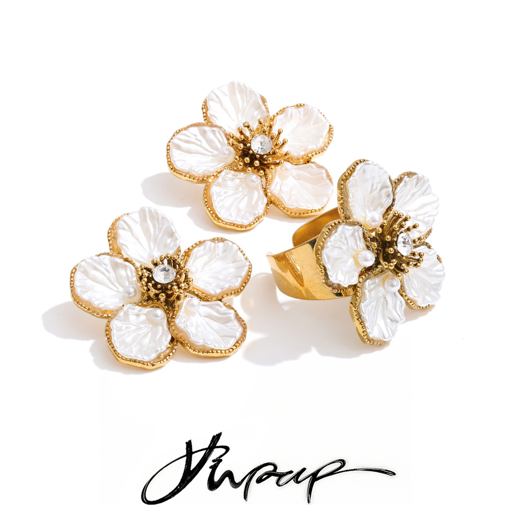 Yhpup Popular Stainless Steel  - Resin Art Ring 评论和价格
