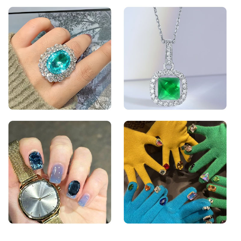 DIY Cube Ring Necklace Bracele - Resin Art Ring 评论和价格