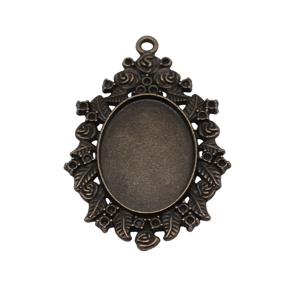 Fit 18x25mm Bezel Tray Setting - Bezels Pendant Resin 评论和价格