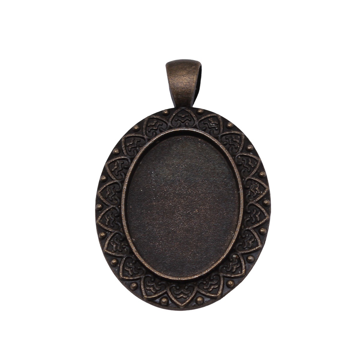 Fit 18x25mm Bezel Tray Setting - Bezels Pendant Resin 评论和价格