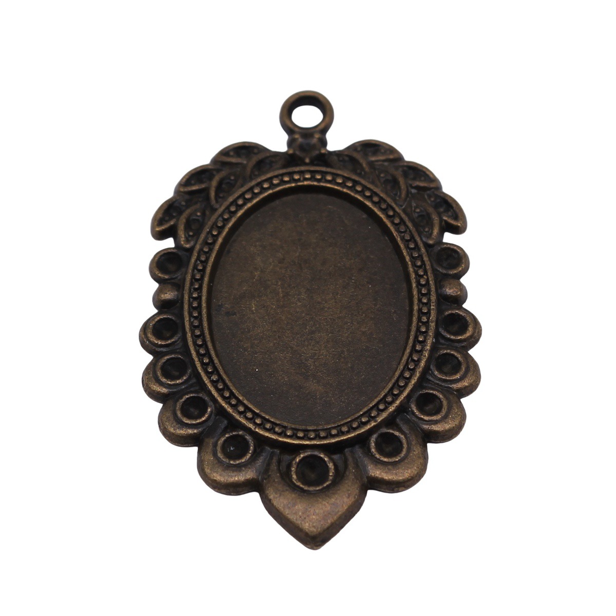 Fit 18x25mm Bezel Tray Setting - Bezels Pendant Resin 评论和价格