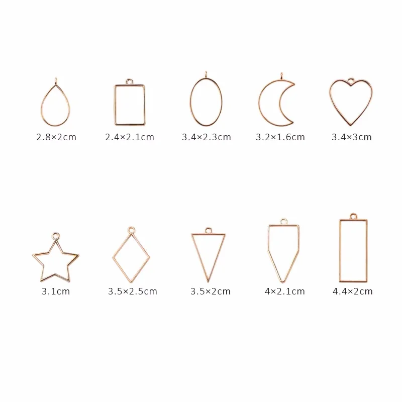 Open Bezel Pendants for Resin  - Bezels Pendant Resin 评论和价格