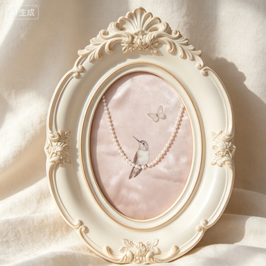 French Vintage Wall Photo Fram - Resin Art Frame 评论和价格