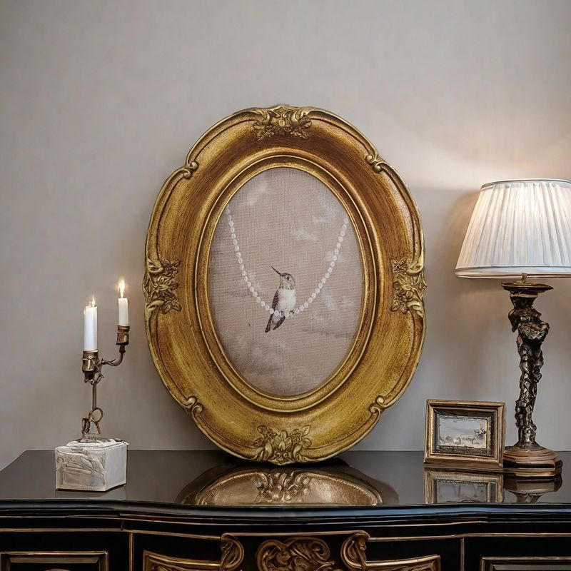 French Vintage Wall Photo Fram - Resin Art Frame 评论和价格