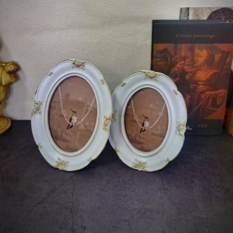 French Vintage Wall Photo Fram - Resin Art Frame 评论和价格